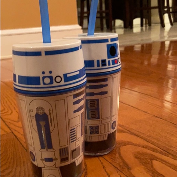 Vintage r2d2 pair of insulated cups - Picture 3 of 4